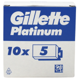 Gillette Platinum Razor ( 5 ct X 10 ) - Quecan