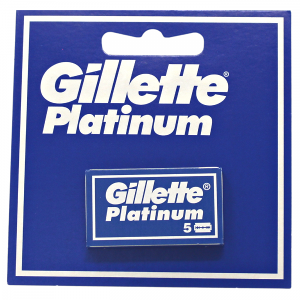 Gillette Platinum Razor ( 5 ct X 10 ) - Quecan