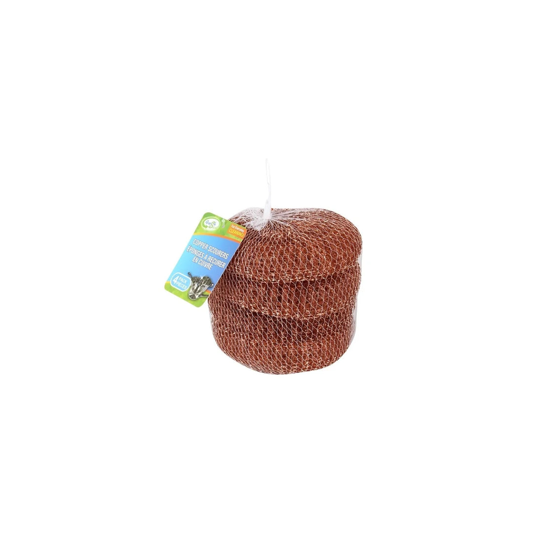 Fresh Start Copper Scouring Pads (Pack of 4)