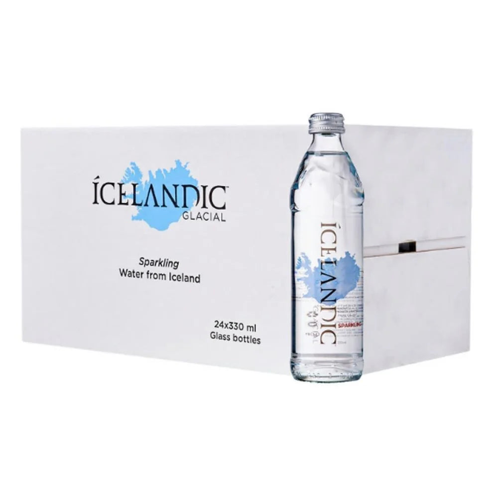 Icelandic Glacial Sparkling Glass (24 x 330mL)