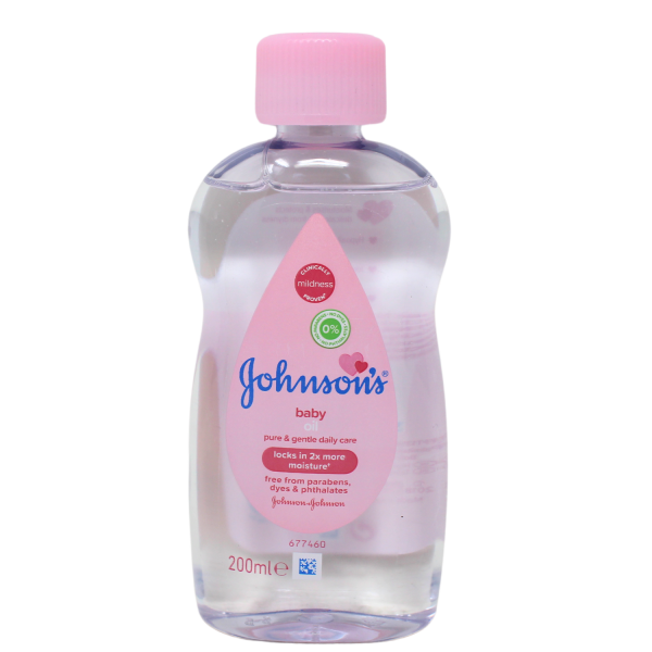 Johnson's Baby Oil (200ml) - Quecan
