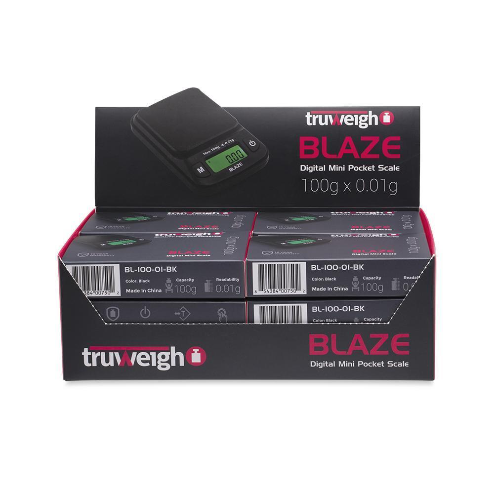 Truweigh BLAZE Digital Mini Scale - (100g X 0.01g) (Box of 12) - Quecan
