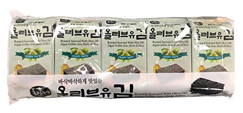 Roasted Seaweed With Olive Oil (10x5g)