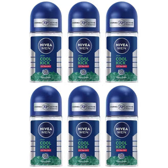 Nivea Roll On Anti Perspirant Deodorant (6 x 50mL)