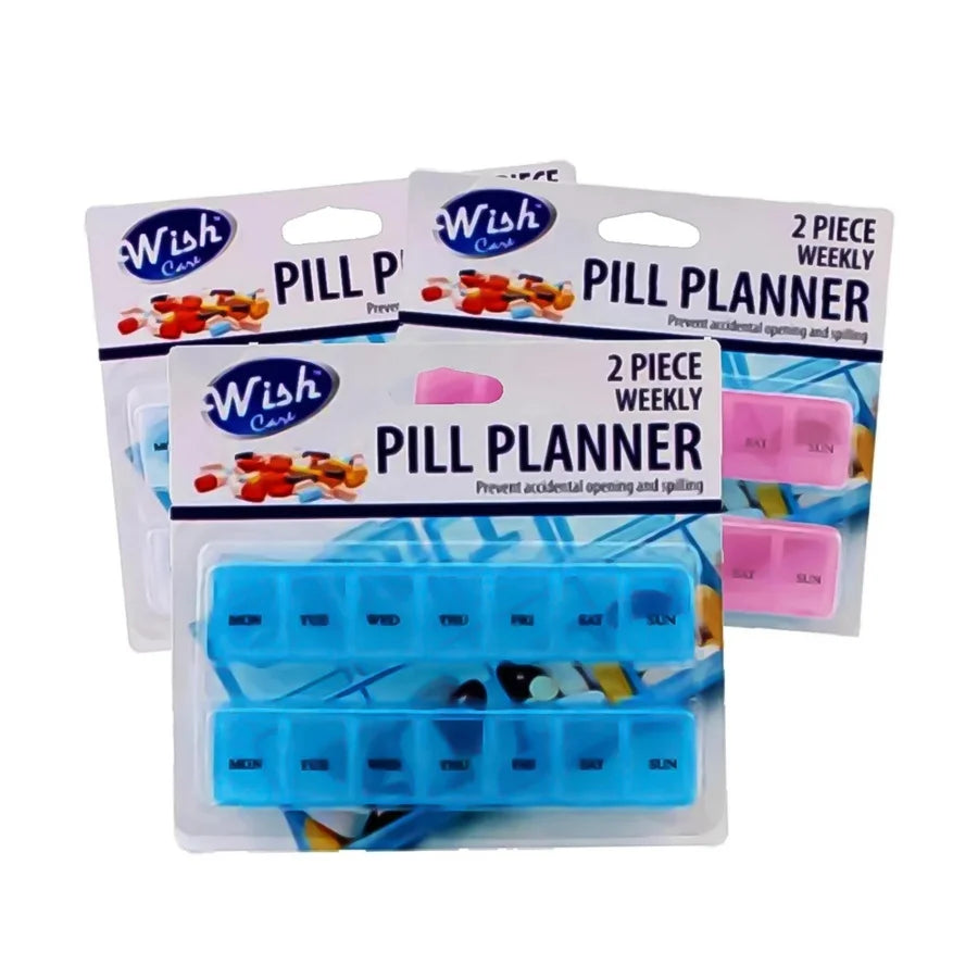 Weekly Pill Planner- (2 Pack )