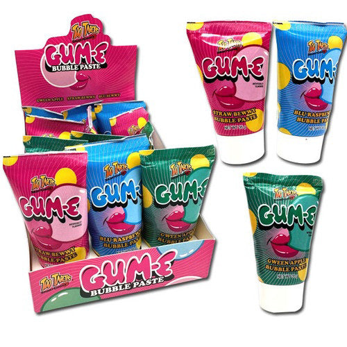 Too Tarts Gum E Bubble Paste (Pack of 12) - Quecan