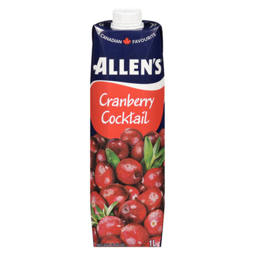 Allen's Juice - Cocktail Cranberry (12 x 1L) - Quecan