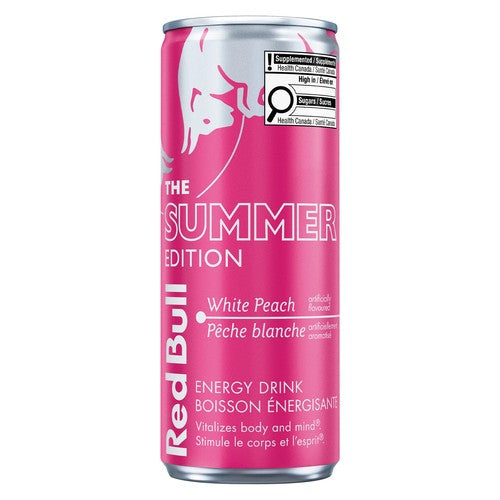 Red Bull White Peach Exotic (24x250mL) (Can Dep) - Quecan