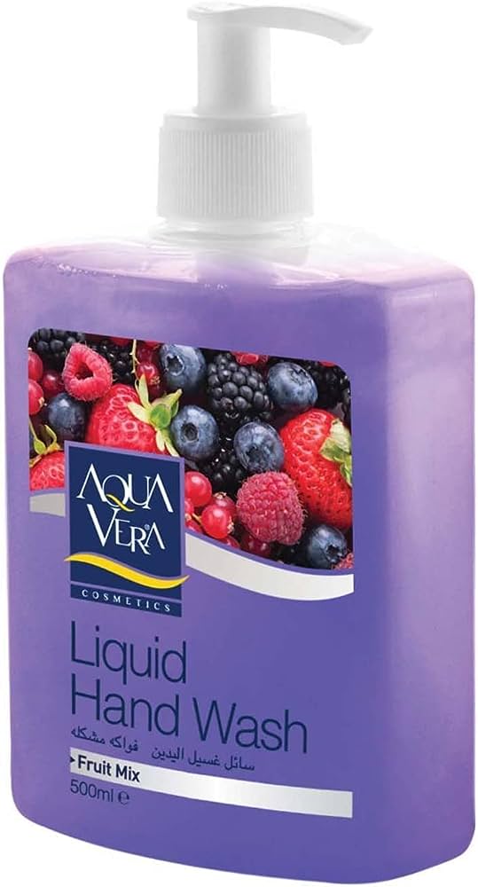 Aqua Vera Liquid Hand Wash 500ML Fruit Mix - Quecan