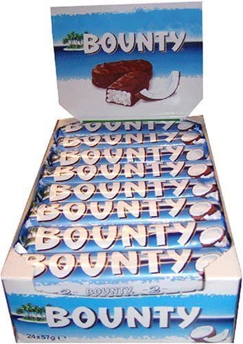 Bounty - Milk Chocolate (24x57gm) - Quecan
