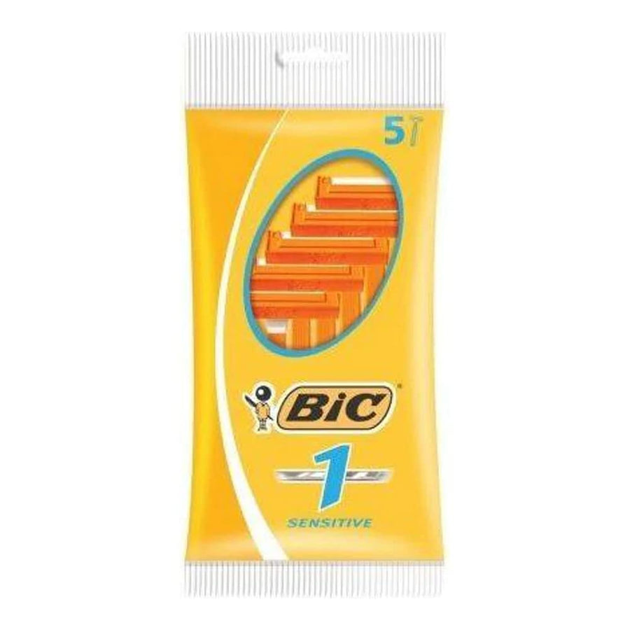 BIC 1 Sensitive Razors Sensitive (Pack of 5) - Quecan