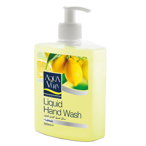 Aqua Vera - Liquid Hand Wash 500ML Lemon - Quecan