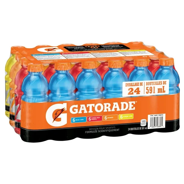Gatorade Sports Drink Variety Pack (24 x 591mL)