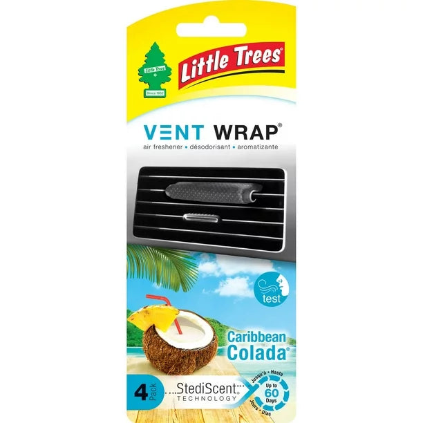 Little Tree Vent Wrap Air Freshener (4ct.) - Quecan