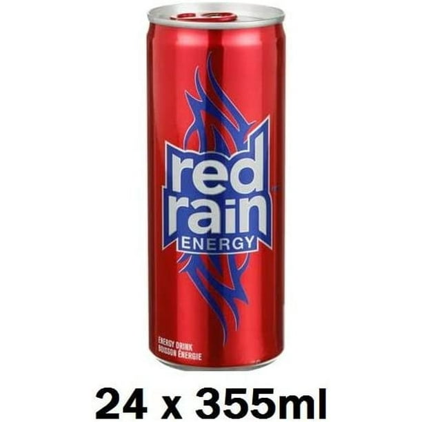 Red Rain Energy Drink - 24x355ML - Quecan