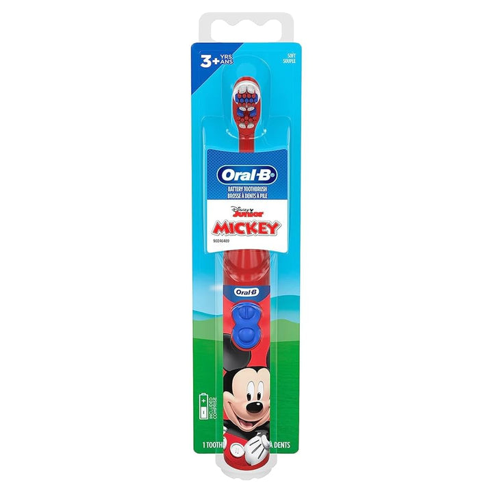 Oral-B Kid's Battery Toothbrush featuring Disney's , Soft Bristles, for Kids 3+