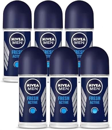 Nivea Roll On Anti Perspirant Deodorant (6 x 50mL)