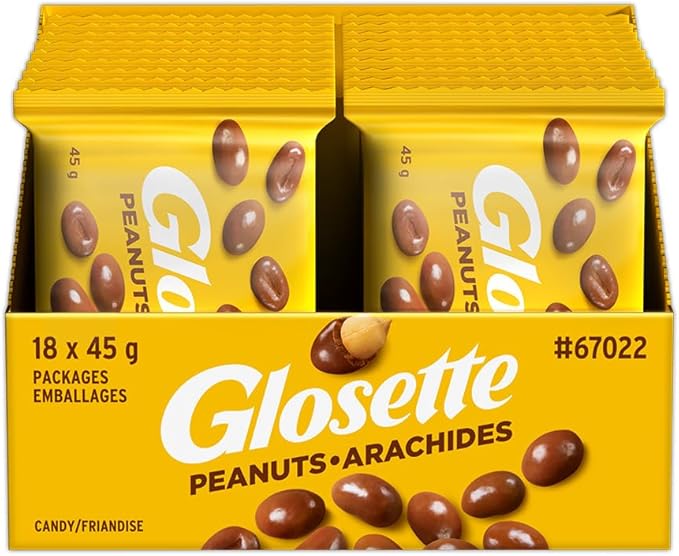 Glosette Chocolate Covered Peanut (18x42g)