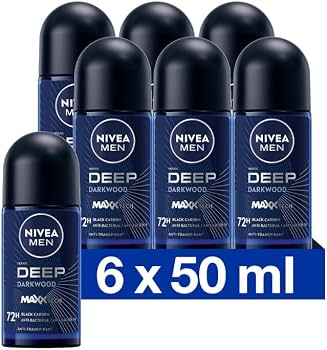Nivea Roll On Anti Perspirant Deodorant (6 x 50mL)