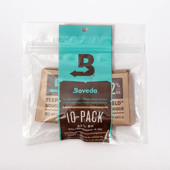 Boveda - Cannabis Humidity Control 62% (Pack of 10) - Quecan