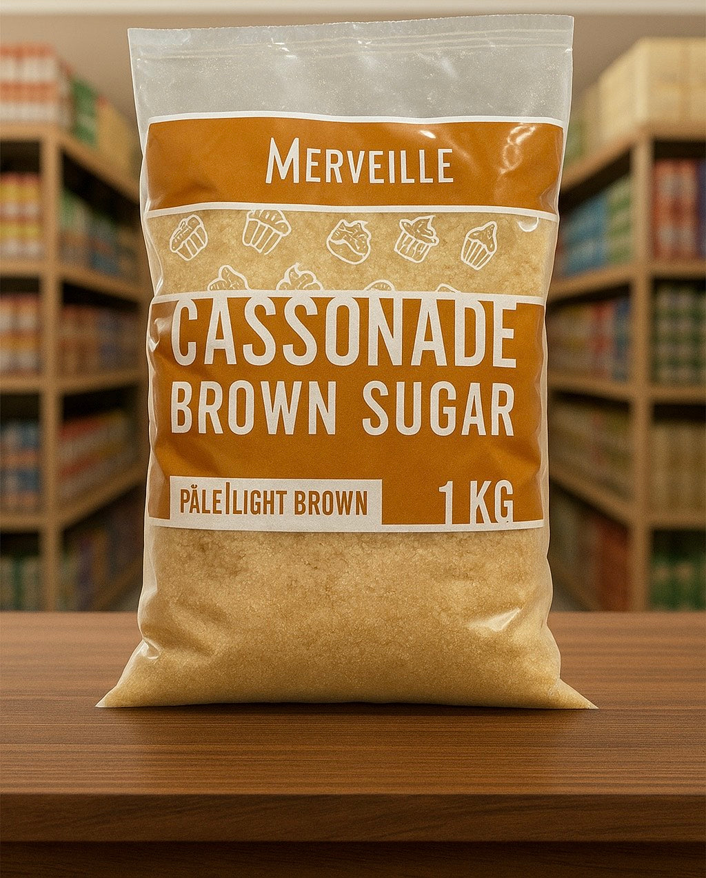 Merveille Cassonade Brown Sugar (1 kg)– Quecan Distribution