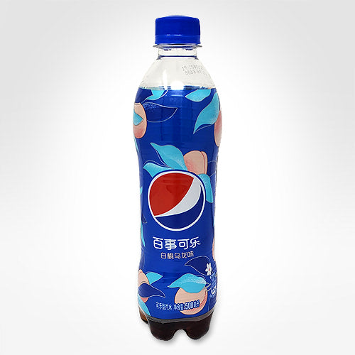 Pepsi White Peach Oolong(12 x 500ml) (Can Dep)