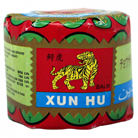 Tiger Xun Hu Wanjin Pain Relief Balm 18.4g - Quecan