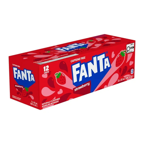 Fanta Soft Drink Cans (12 x 355mL) (Can Dep)