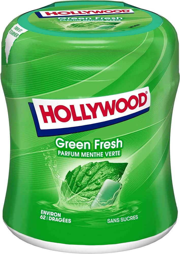 Hollywood Green Fresh mint (87g) - Quecan