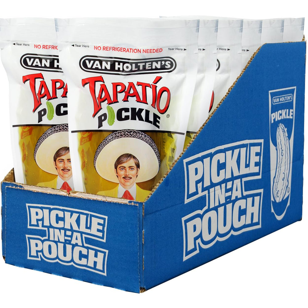 Van Holten's Pickle-in-a-Pouch (Box of 12 Pouches) - Quecan