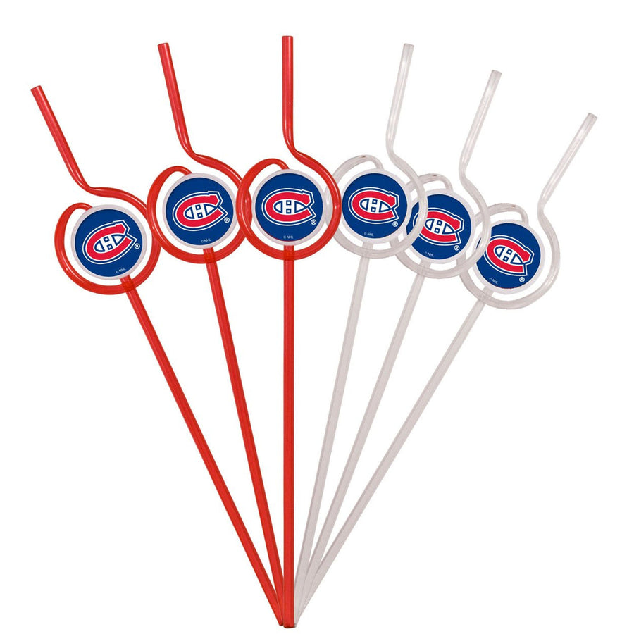 Montreal Canadiens Straws (Pack of 6) - Quecan