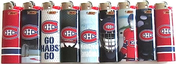 Bic Lighter - NHL Montreal Canadiens (Pack of 50) - Quecan