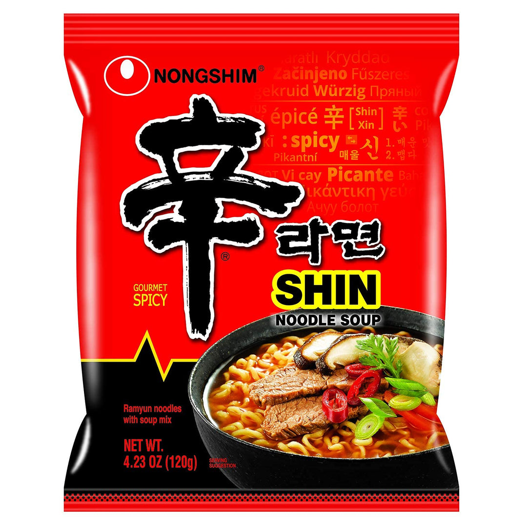 Nongshim Shin Ramyun Spicy (16x120g) - Quecan