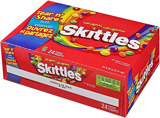 Skittles Original 24 X 92g - Quecan