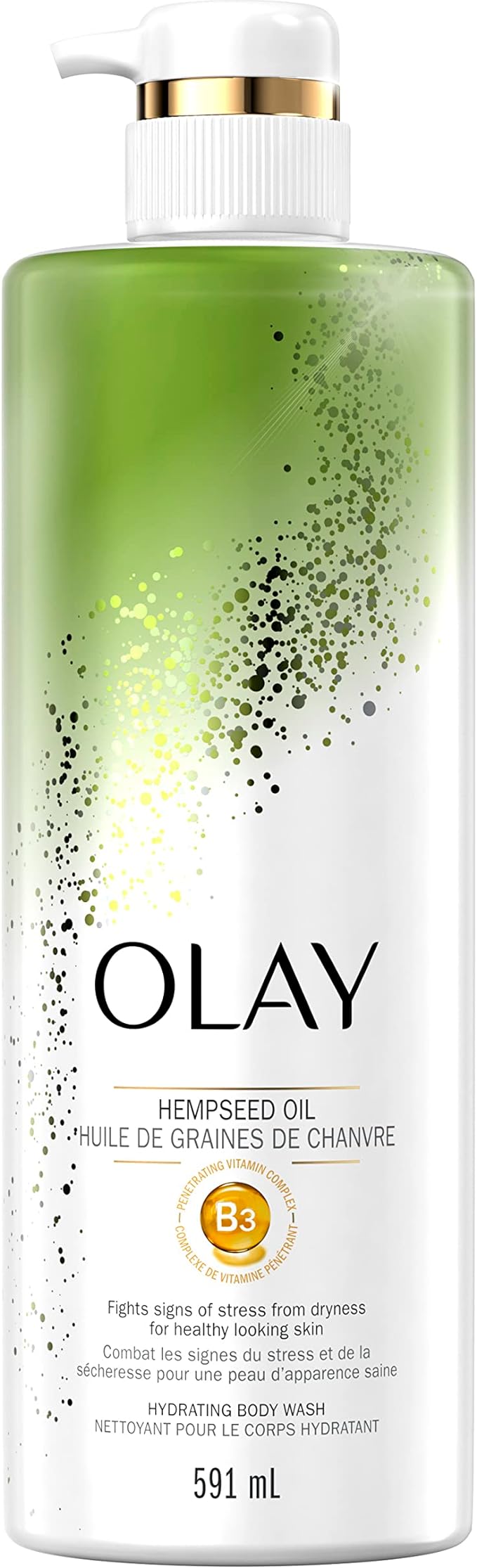 Olay Body Wash Hydrating W/ Hempseed Oil ( 591ml.) - Quecan