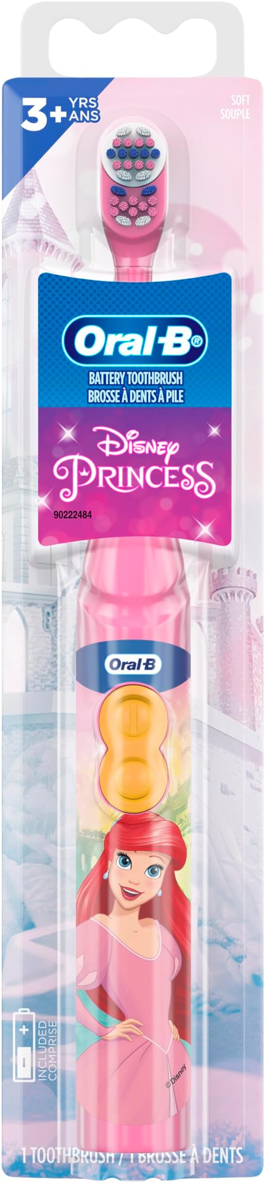 Oral-B, Battery Toothbrush, Soft, 3+Years, Disney Junior Mickey,
