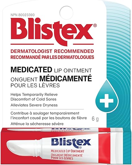 Blistex Medicated Lip Ointment 6g  (Box of 12) - Quecan
