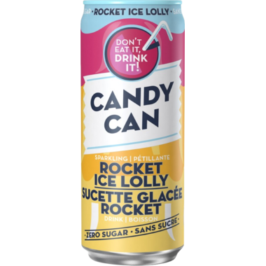 Candy Can - Rocket Ice Lolly (6 x 4 x 330 mL) (Can Dep.) - Quecan