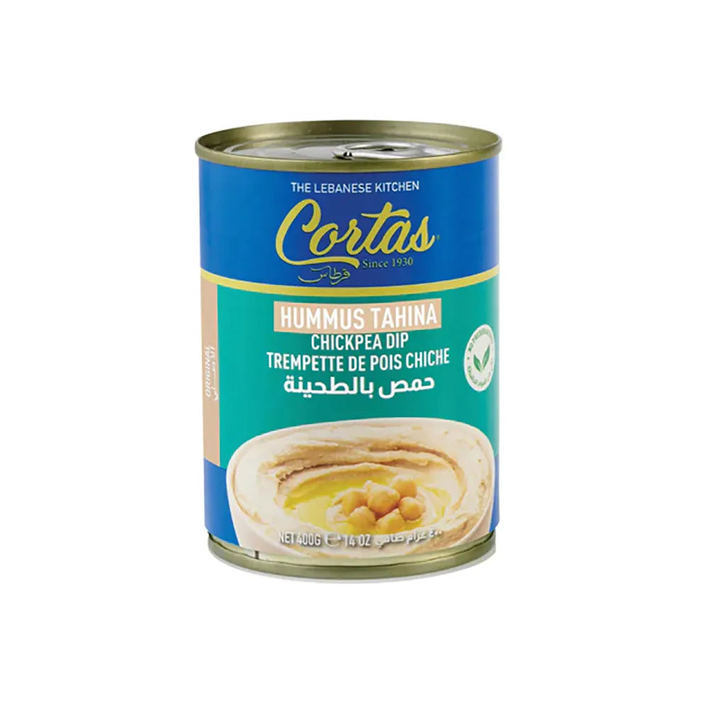 Cortas Hummus Tahina Chickpea Dip (400g) - Quecan