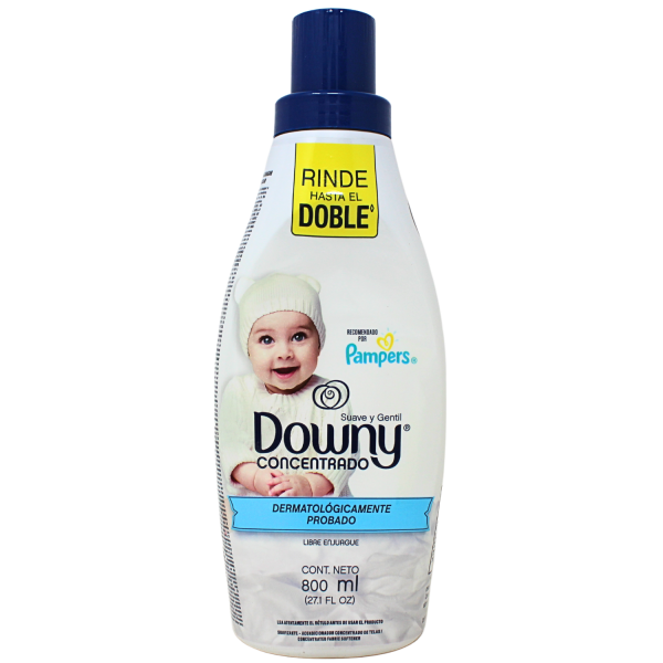 Downy Fabric Softener Soft & Gentle (800mL)