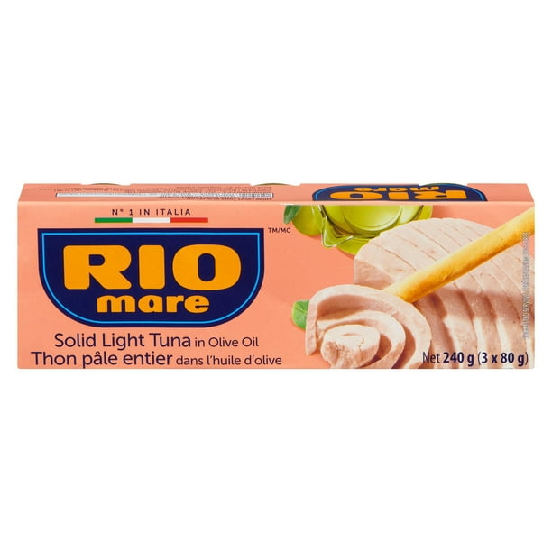 Rio Mare Solid Light Tuna in Olive Oil (3 x 80g) - Quecan