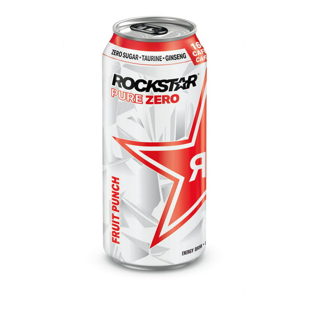 Rockstar Punched Energy - Fruit Punch Zero (12 x 473ml) (Can Dep) - Quecan