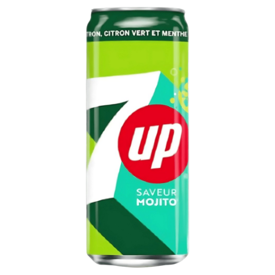 7UP Mojito Slim Can ( 330mL) ( Can Dep.) - Quecan