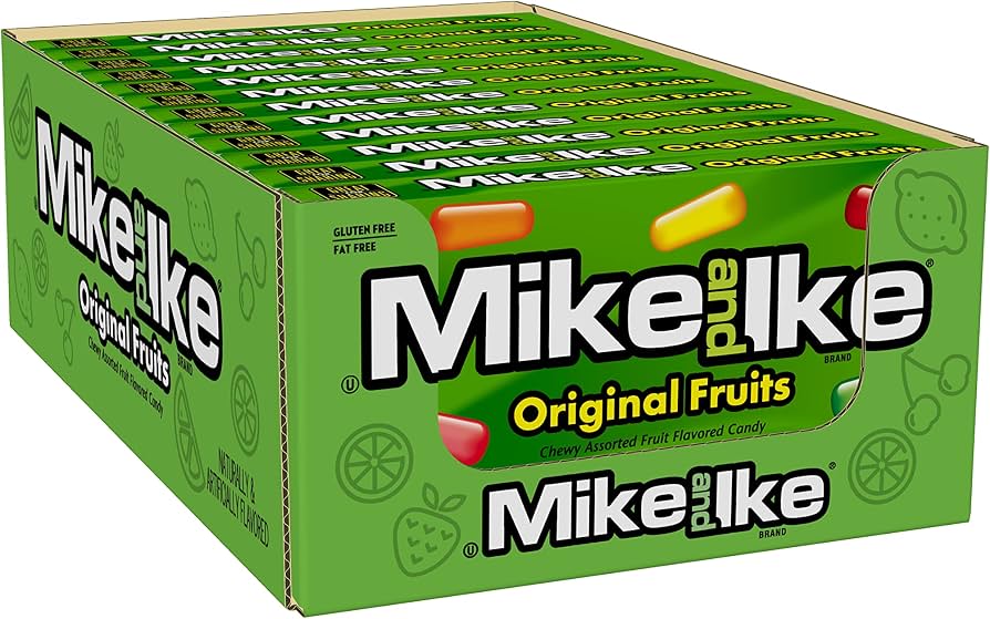 Mike & Ike Original Fruits (12 x 120g)