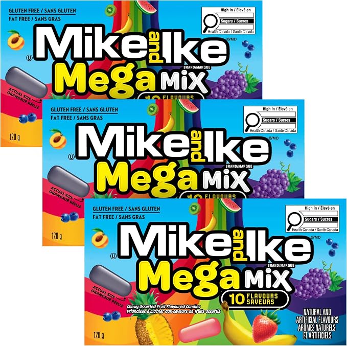 Mike & Ike Mega Mix (12 x 120g)