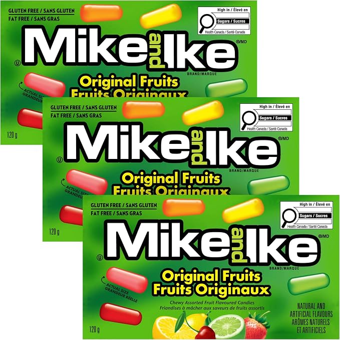 Mike & Ike Original Fruits (12 x 120g)