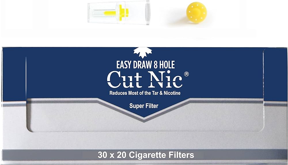 Cut-Nic- Cigarette Filters (Box of 20)