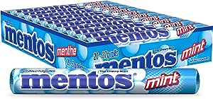 Mentos candy Mint Blue 20 Rolls - Quecan