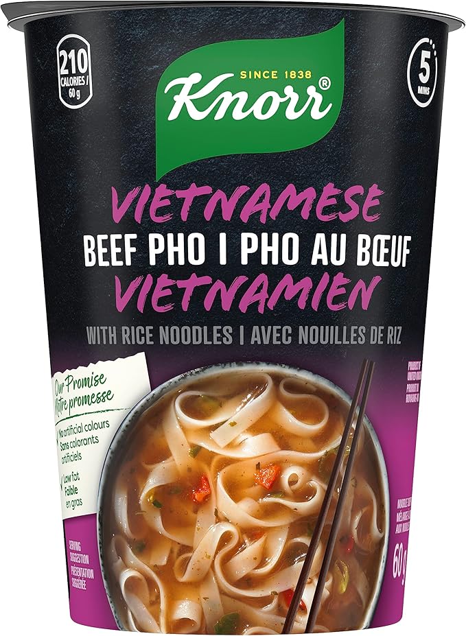 Knorr Beef Pho Vietnamese Soup With Rice Noodles (80x60g)