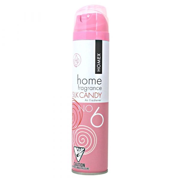 Homex Air Freshener Silk Candy 300ml  # 6 - Quecan